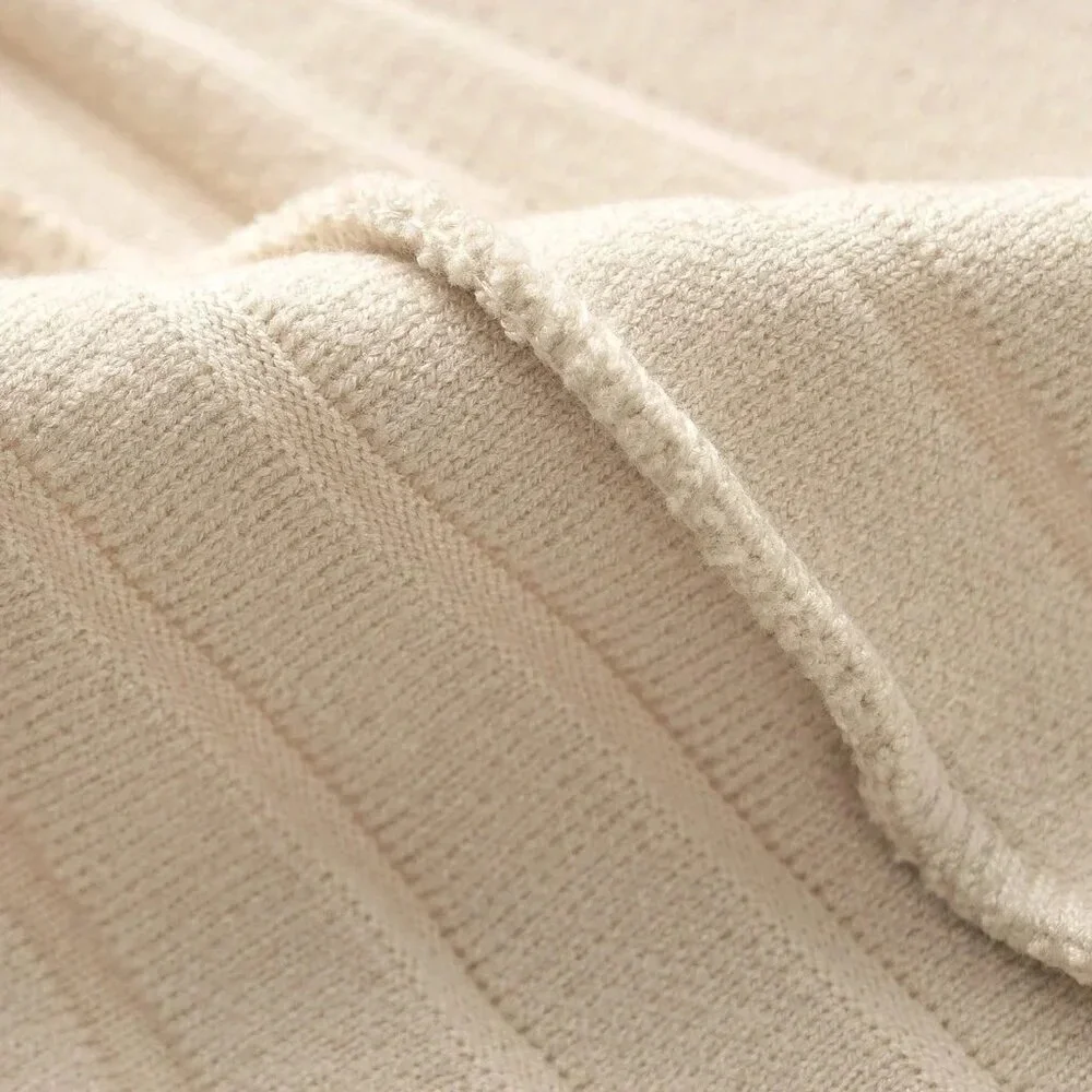 Apricot Casual Women's Mini Knit Skirt